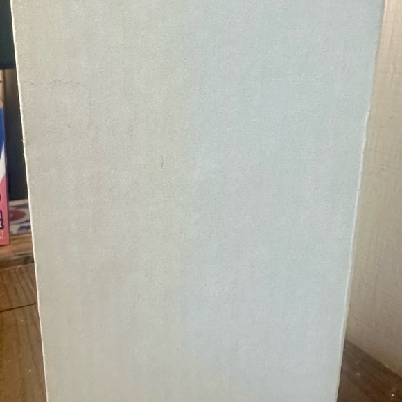 Indiana Glass Diamond Point Vase 8” Crystal Clear Pressed Glass w/ Original Box - Picture 2 of 9